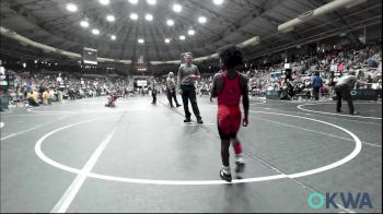 55 lbs Round Of 32 - Roman Simpson, ICEFIGHTER U vs Cy Cox, Coweta Tiger Wrestling