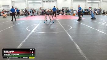 138 lbs Round 8 (10 Team) - Caiden Saavedra, Machine Shed vs Ryan Mann, Tar River WC