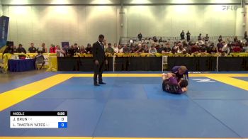 JOHNATHAN BRUN vs LYNDON TIMOTHY YATES 2023 World IBJJF Jiu-Jitsu No-Gi Championship
