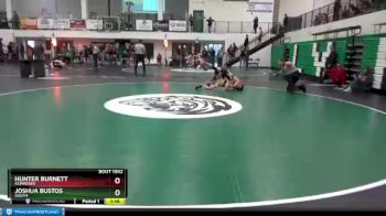 106 lbs Round 1 - Joshua Bustos, South vs Hunter Burnett, Kemmerer