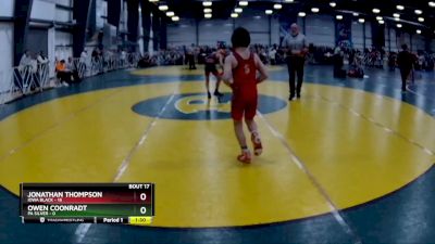 84 lbs Rd# 8- 12:30pm Saturday Final Pool - Kai McDonald, Iowa Black vs Rocco Fabri, PA Silver