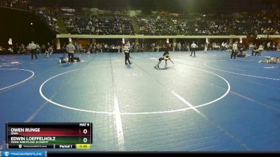 71 lbs Champ. Round 2 - Owen Runge, Iowa vs Edwin Loeffelholz, Moen Wrestling Academy