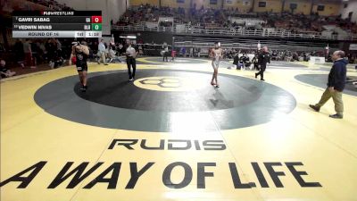 144 lbs Round Of 16 - Gavri Sabag, Germantown Academy vs Vedwin Nivas, Blair Academy