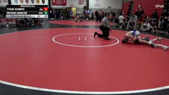 138 lbs 15th Place Match - Michael Bigelow, Solon vs Tyson Schmitz, Clear Creek-Amana