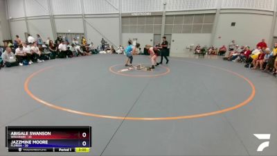 200 lbs Placement Matches (8 Team) - Abigale Swanson, Wisconsin vs Jazzmine Moore, Florida