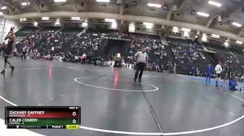 160 lbs Round 1 (16 Team) - Zackary Gaffney, Broken Bow vs Caleb Conroy, Central