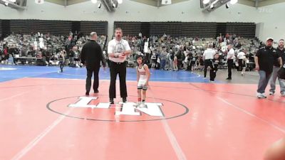 48-B lbs Round Of 32 - Logan Randazzo, Spazz Wrestling vs Isaac Estrada, Top Rank Hammers