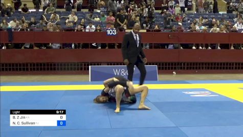 Beatrice Z Jin vs Nicole C. Sullivan 2024 Pan IBJJF Jiu-Jitsu No-Gi Championship