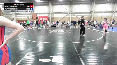 54 kg Rr Rnd 6 - Ashlyn Swope, Central Pennies - GK8E vs Faith Jones, New England Trappers Red - GK8E