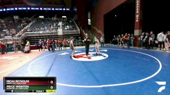 110 lbs Quarterfinal - Pryce Wiginton, Riverton USA Wrestling vs Micah Reynolds, Windy City Wrestlers