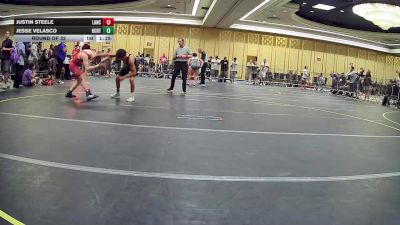 120 lbs Round Of 32 - Justin Steele, Lancer WC vs Jesse Velasco, Ocrtc