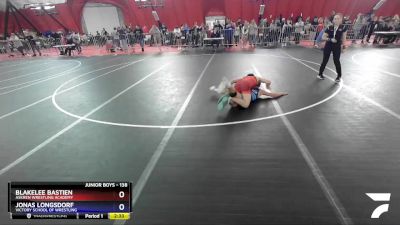 138 lbs Cons. Round 3 - Blakelee Bastien, Askren Wrestling Academy vs Jonas Longsdorf, Victory School Of Wrestling