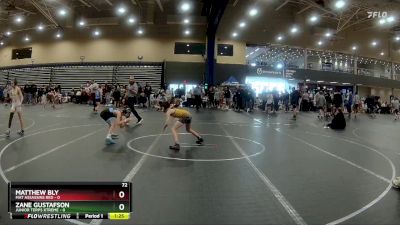 72 lbs Round 3 (8 Team) - Zane Gustafson, Junior Terps Xtreme vs Matthew Bly, Mat Assassins Red