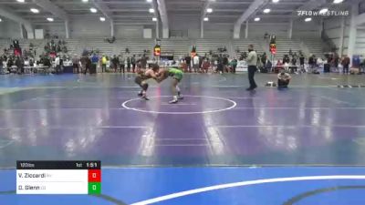 120 lbs Prelims - Vincent Ziccardi, NY vs Derek Glenn, CO