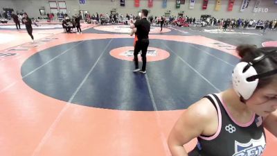 160 B Consolation 1st - Haley Diaz, Indiana Tech vs Remington LaFlamme, Unattached