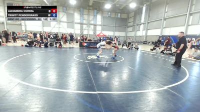 U23 Women - 50 lbs Cons. Round 4 - Alejandra Corral, HI vs Trinity Pendergrass, AK
