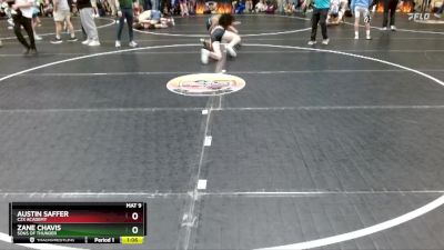 143 lbs Semifinal - Austin Saffer, C2X Academy vs Zane Chavis, Sons Of Thunder