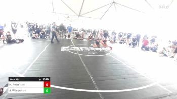 136 lbs Consi Of 8 #1 - Hailey Ryan, Team Thunder vs Jameslyn Wilson, Rancho Bernardo WC