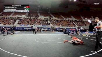126-D4 Champ. Round 1 - Hayden Norton, St. Johns High School vs Julius Pinkard, Hayden High School