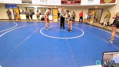 112-119 lbs Rr Rnd 1 - Zoe Parish, Wagoner Takedown Club vs Price Cunningham, Barnsdall Youth Wrestling