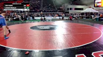 6A 285 lbs Cons. Round 2 - Logan Trujillo, Coeur D Alene vs Sidi Kante, Madison