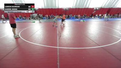 138 lbs Round 2 (8 Team) - Gabriel Morin, Bemidji vs Landon Baumann, Roncalli B