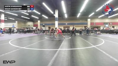 150 lbs Semifinal - Austin Ayarzagoitia, Gracie Barra Westchase Wrestling Club vs Shiloh Jackson-Bey, Allen High School Wrestling