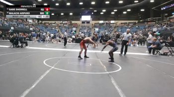 125 lbs Champ. Round 2 - Malachi Aispuro, Waldorf (Iowa) vs Gabe Sherrell, Pratt Community College