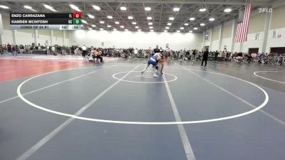 126 lbs Consi Of 64 #1 - Enzo Carrazana, FL vs Kamden McIntosh, NC