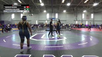 207 lbs Quarterfinal - Francelle Williams, Lakeland University vs Magalie Mogiga, Buena Vista