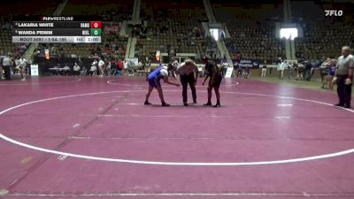 1-5A 185 Cons. Semi - Wanda Primm, Reeltown vs Lakaria White, Ramsay High School