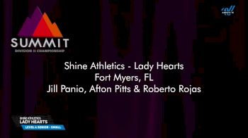 Shine Athletics - Lady Hearts [2025 L4 Senior - Small Prelims] 2025 The D2 Summit