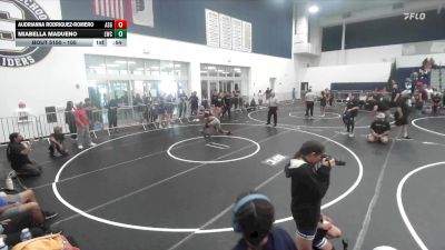 105 lbs Cons. Round 3 - Miabella Madueno, Legacy Wrestling Center vs Audrianna Rodriguez-Romero, ASG