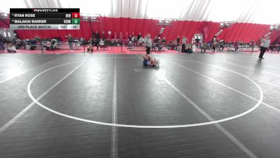 16U Boys - 113 lbs 3rd Place Match - Ryan Rose, DC Elite Wrestling vs Malakai Barker, Victory School Of Wrestling
