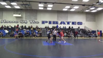 285 lbs Champ. Round 1 - Bryce Meggers, Sierra College vs Heriberto Herrera, Shasta College