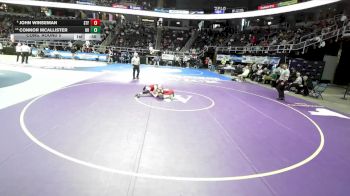 I-110 lbs Cons. Round 5 - John Winseman, St. Francis vs Connor McAllister, Horseheads