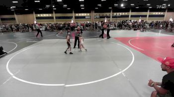 46 lbs Consi Of 4 - Radley Furr, Pounders WC vs Ismael Valdez, Klamath Basin Warriors Wrestling