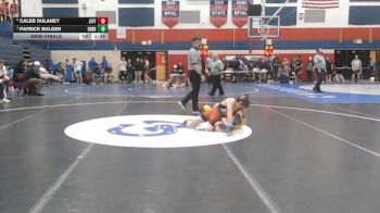 114 lbs Semifinal - Caleb Dulaney, Jefferson-Morgan vs Patrick Bulger, Derry Area
