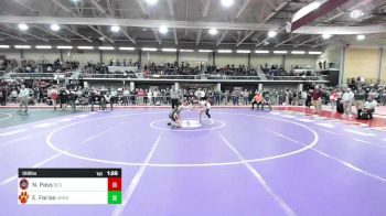 126 lbs Round Of 16 - Nate Pass, Bedford vs Elijah Farias, Gardiner