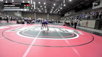 190 lbs Champ. Round 1 - Hailey Clingan, Park Hill South vs Lorraine Armstrong, St. Teresa`s Academy