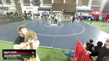 132-138 lbs Semifinal - Taylynn Stratton, Hermiston Wrestling vs Khloe Carter, Idaho