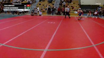 125 lbs Cons. Round 4 - Carter Katherman, Augustana vs Cole Gentsch, Wisconsin-La Crosse