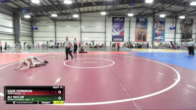 84 lbs Rd# 7- 10:45am Saturday Final Pool - Kade Morrison, Terps XPress vs Eli Taylor, NCWAY National Team