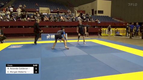 Ruben Rolando Calderon vs Eli Morgan Roberts 2024 Pan IBJJF Jiu-Jitsu No-Gi Championship
