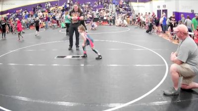 55/60 Round 2 - Mackenzie Beasley, Cobra Wrestling Club vs Leanna Drook, Grizzlies Wrestling Club