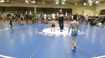 47 lbs Rr Rnd 6 - Rocco Pico, South Side Wrestling Club - K3 vs Trey Sanders, Mat Assassins - K3