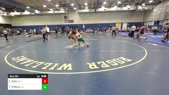 149 lbs Consi Of 8 #2 - Zach Sato, Wisconsin-Eau Claire vs Trevor O'Mara, Plymouth