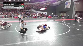 135 lbs Cons. Round 2 - Skyler Williams, Antigo vs Ian Schoenefeld, Askren Wrestling Academy