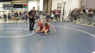 70 lbs Consi Of 16 #2 - Ryan Federico, OH vs Layten Marsh, IN