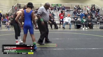 140 lbs Cons. Round 1 - Logan Elliott, Silverback Academy vs Clinton Evans, Unattached